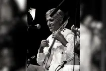 Casimiro Camacho, en el homenaje que recibi&oacute; en 2022.