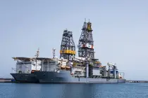 Petroleros de posicionamiento din&aacute;mico Muelle de La Luz, en una imagen de la Autoridad Portuaria de Las Palmas.