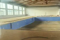 Estado de la Piscina Municipal de Antigua.