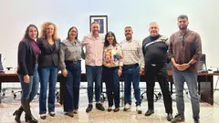 Recibimiento a la nueva concejala al Gobierno de CC-PSOE en Tuineje.