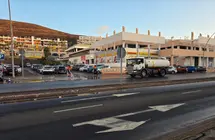 Servicio de limpieza en Morro Jable, en una imagen del Ayuntamiento de P&aacute;jara.