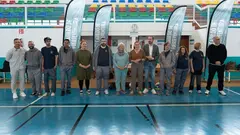 El Pabell&oacute;n Insular recibe a los compa&ntilde;eros de Adisfuer tras el convenio con el Cabildo Insular,