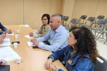 Reuni&oacute;n de CC con el grupo de Antigua.