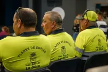 Integrantes de La Oliva Emplea.