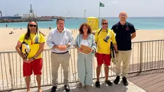 Firma del contrato de socorrismo en Puerto del Rosario.