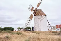 Trabajos en el Molino de la Corte ejecutados dentro del plan de empleo 'Memoria Viva'.