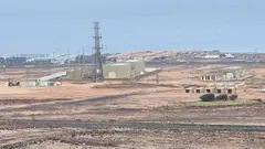 Una de las nuevas centrales t&eacute;rmicas en el t&eacute;rmino municipal de Puerto del Rosario.
