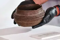 El Museo Arqueol&oacute;gico recibe la donaci&oacute;n de una cer&aacute;mica aborigen.