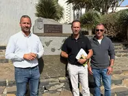 Concejales de AM-CC en Betancuria.