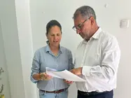Esther Hen&aacute;ndez y Paco Artiles (PP de Tuineje).