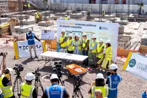 Primera piedra de las 47 viviendas de alquiler asequible en Puerto del Rosario.