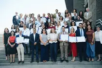 Foto de grupo tras la entrega de los SICTED.