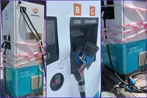 Da&ntilde;os por vandalismo en los puntos de recarga para veh&iacute;culos el&eacute;ctricos.