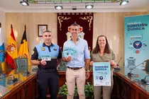Presentaci&oacute;n de la campa&ntilde;a contra la sumisi&oacute;n qu&iacute;mica en La Oliva.