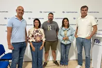 Concejales del grupo municipal del Partido Popular en el Ayuntamiento de Puerto del Rosario.