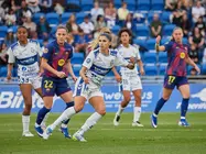 El CD Tenerife Costa Adeje frente al FC Barcelona, en la temporada 2025-2026.