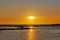 Puesta de sol en la Playa de La Concha, en El Cotillo | &copy;Fuerteventura Digital.