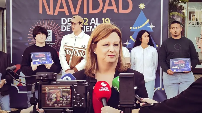 Daniela Plotegher, presidenta de la Asociación de Empresarios Puerto del Rosario.
