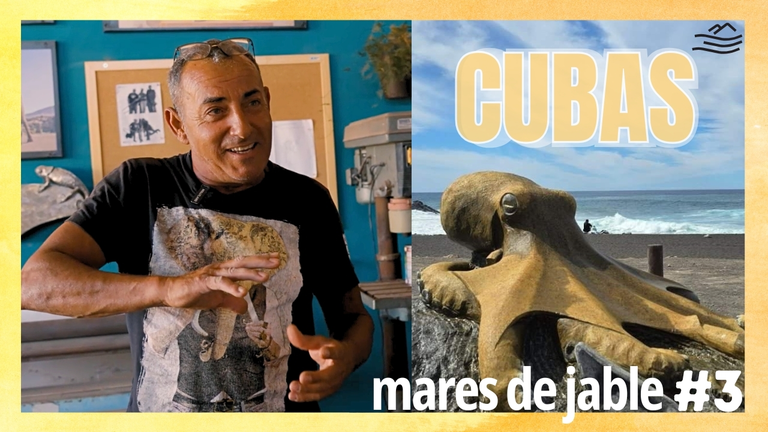 Portada de Mares de jable, episdio 3, con Juan Miguel Cubas.