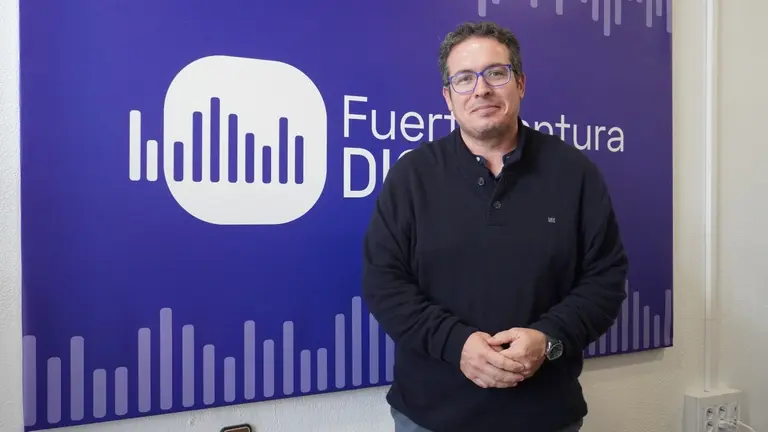 David de Vera, en su entrevista con Fuerteventura Digital.