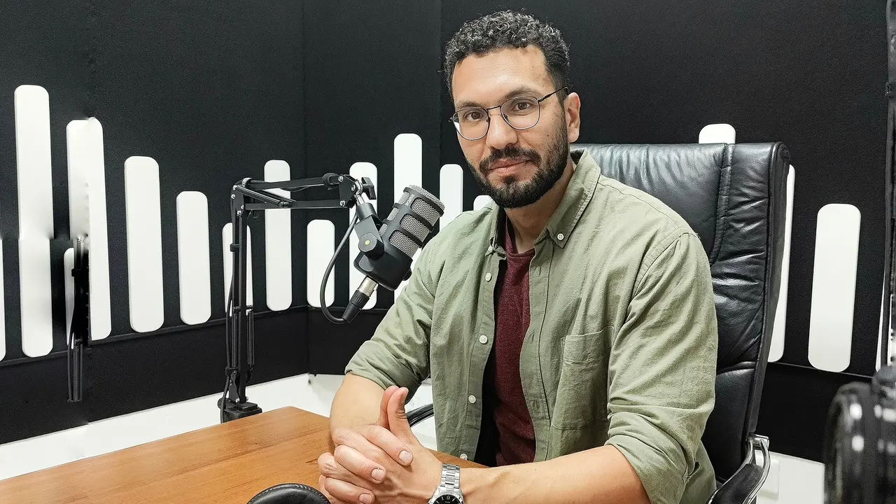 Youseff Ouled, en el estudio de Fuerteventura Digital (3)