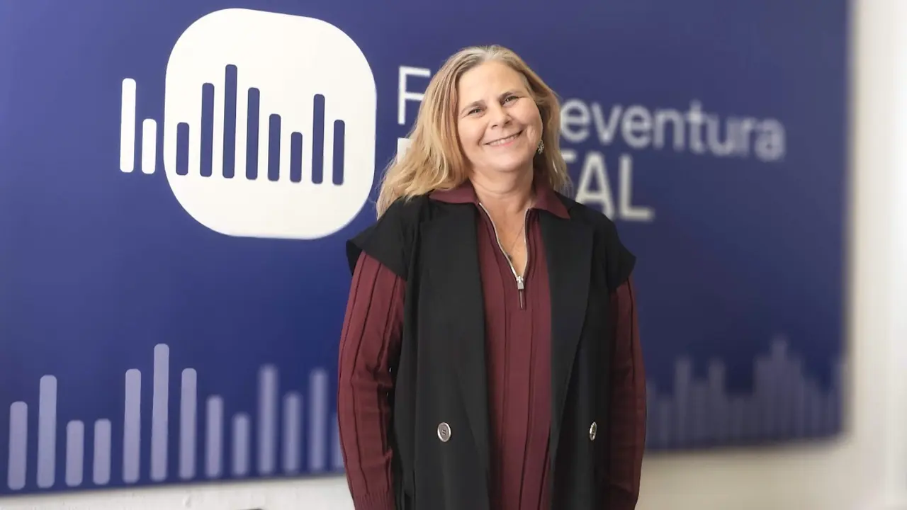 María Jesús de la Cruz, En Estudio con Fuerteventura Digital 