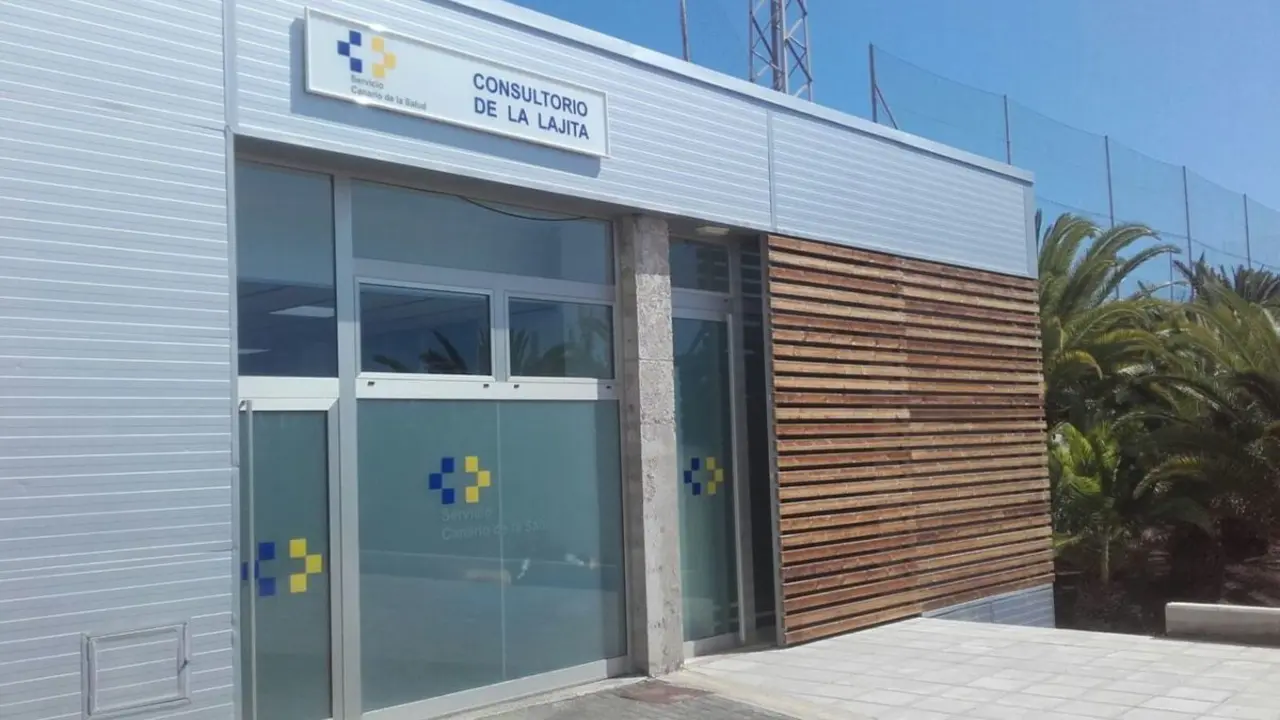 Consultorio de La Lajita, en una imagen de 2019.