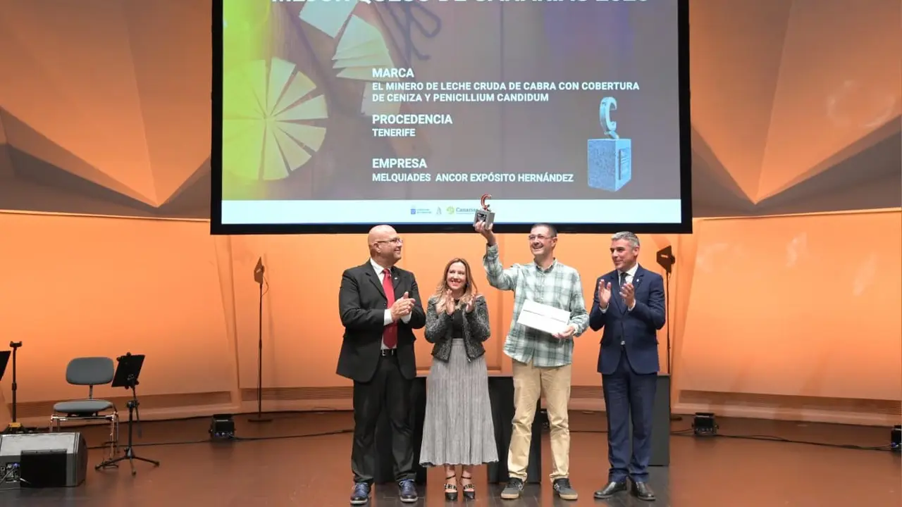 El mejor queso de Agrocanarias fue El Minero, de Granja Ara (Tenerife).