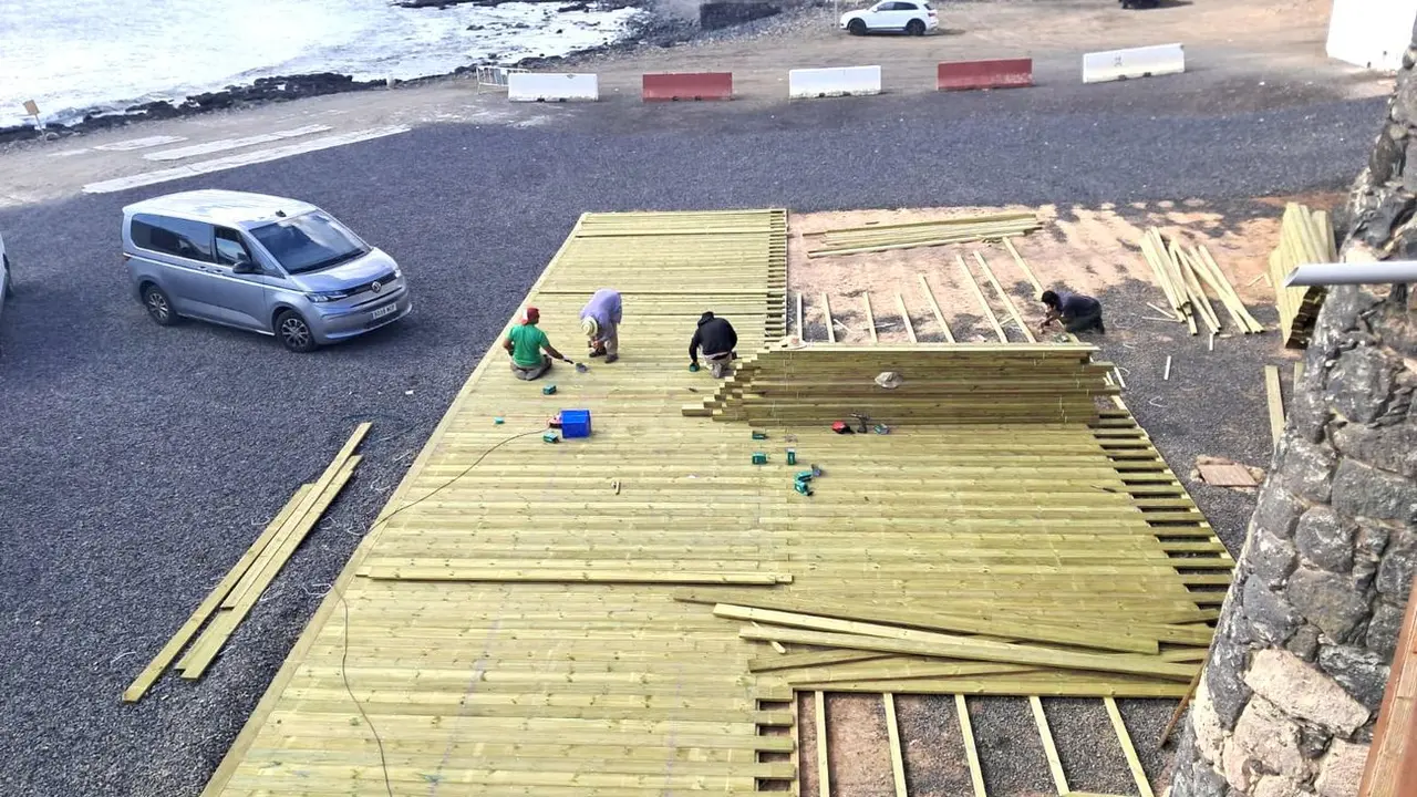 Mejoras en los Hornos de El Charco.