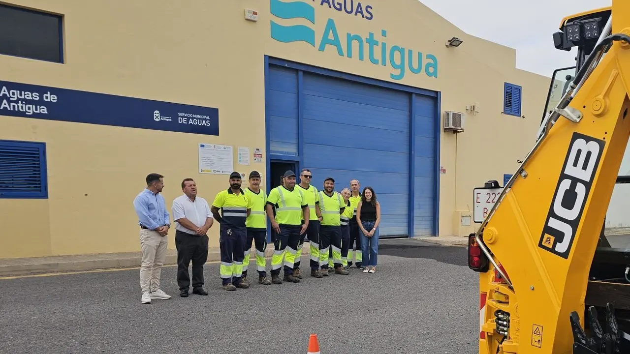 Instalaciones de Aguas de Antigua.