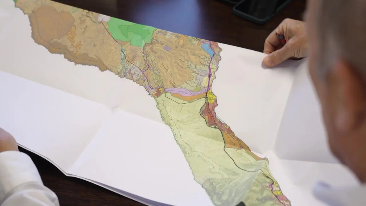 Imagen del borrador del Plan General de P&aacute;jara.