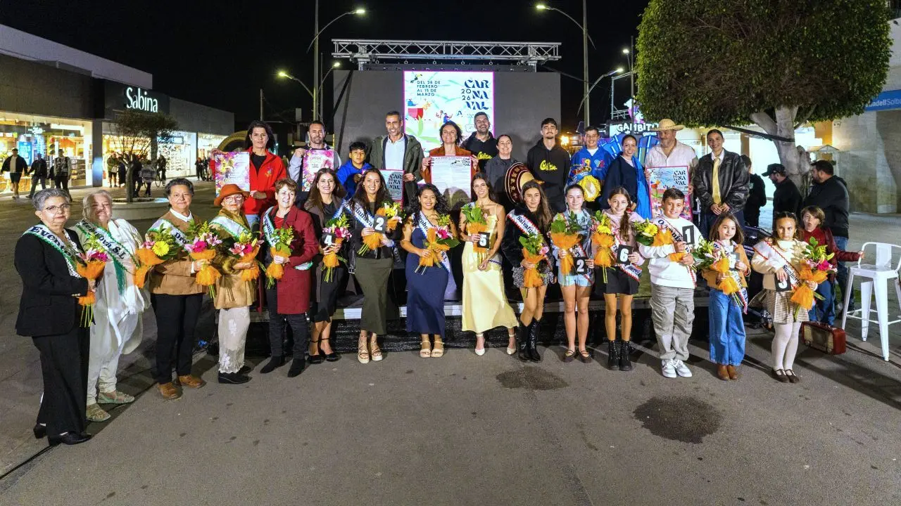 Acto de presentaci&oacute;n del Carnaval de La Oliva 2026.