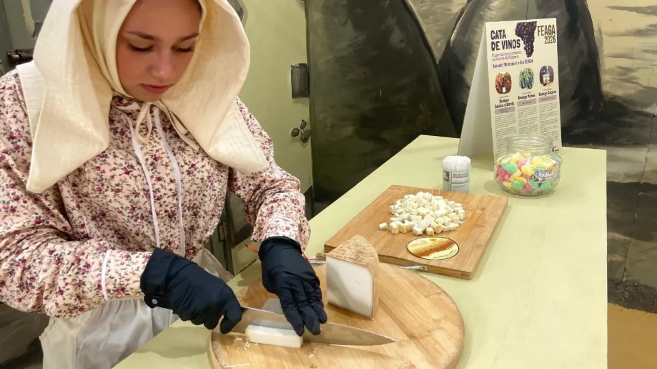 El stand de Puerto del Rosario en Feaga es un dise&ntilde;o de Dailos Paniagua.