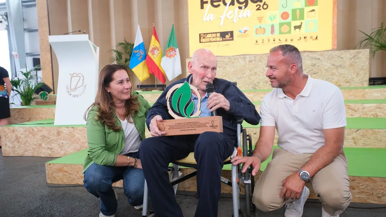 Homenaje en Feaga a hombres y mujeres de la agricultura.