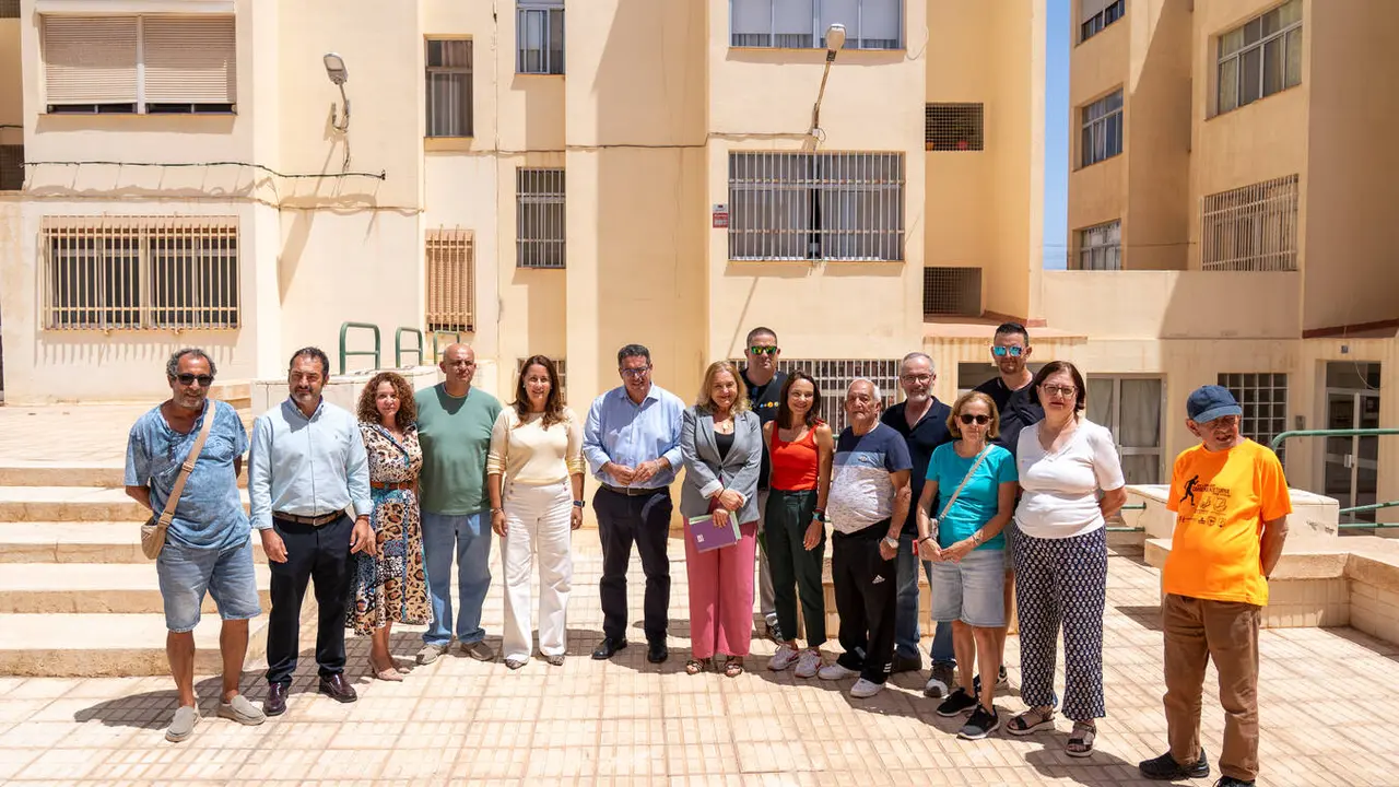 Acto institucional de las 90 y 91 viviendas.