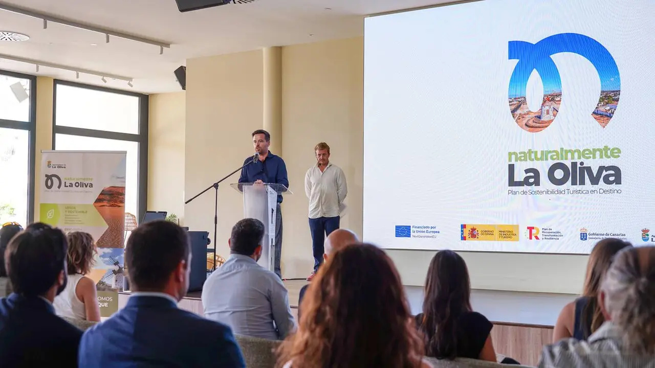 Acto de clausura de Naturalmente La Oliva,