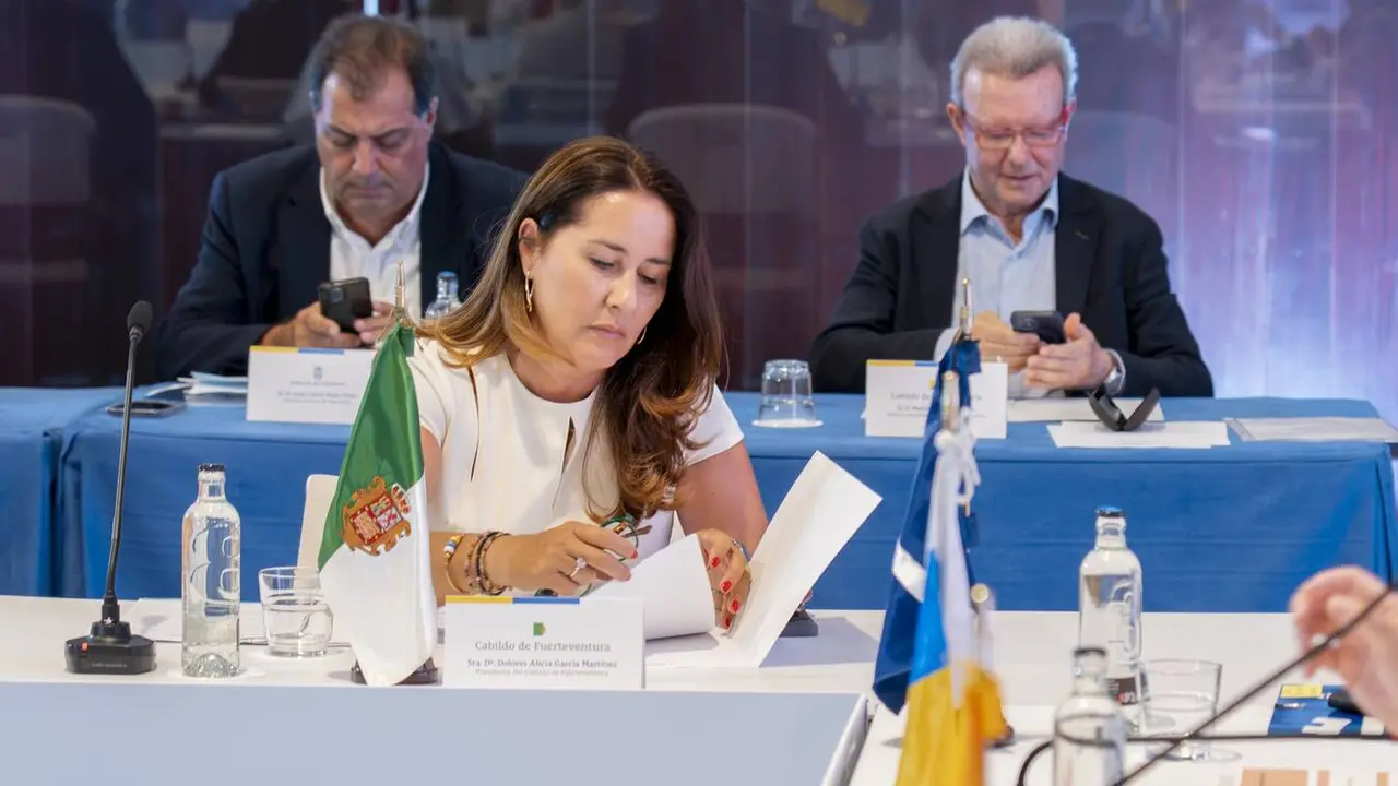 Garc&iacute;a, en la Conferencia de Presidentes de cabildos celebrada en julio de 2026.