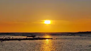 Puesta de sol en la Playa de La Concha, en El Cotillo | &copy;Fuerteventura Digital.