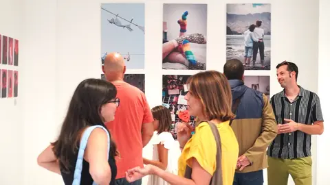 Inauguracion de  la exposición Minorías en el CAJI (2)