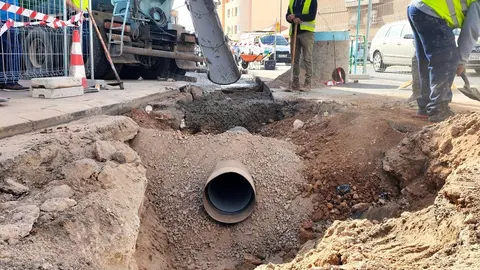 Obras conjuntas del Caaf y el Ayuntamiento de Puerto del Rosario (ARCHIVO FD).