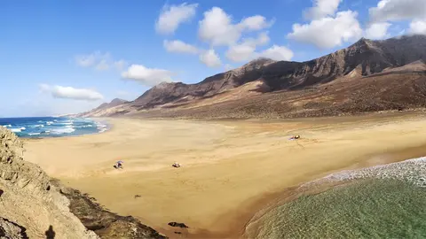 Playa de Cofete, dentro del Parque Natural de Jandía (Archivo FD).