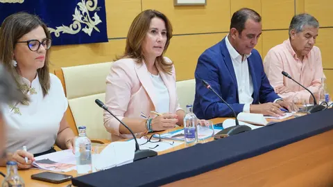 Rueda de prensa de balance del Cabildo, tras un año de mandato.