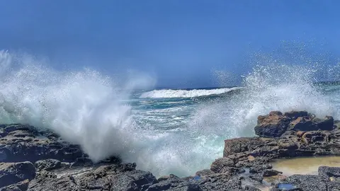 Oleaje en el litoral de Fuerteventura (Imagen Archivo FD) (1)