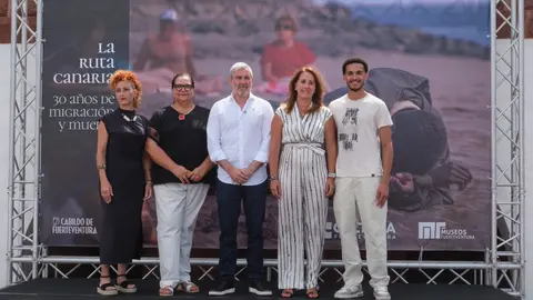 Exposición ‘La ruta canaria, 30 años de migración y muerte’.