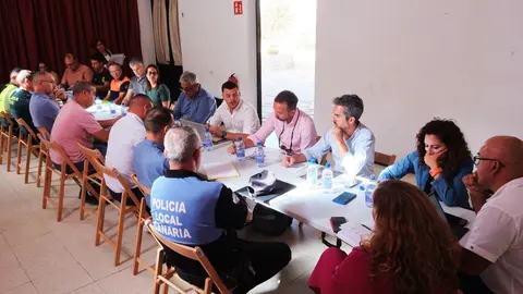 Junta de Seguridad previa a las Fiestas de La Peña 2024.