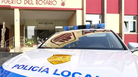 Vehículo de la Policía Local de Puerto del Rosario (imagen de archivo).