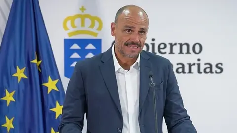 El viceconsejero de Presidencia y portavoz del Gobierno de Canarias, Alfonso Cabello (1)