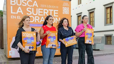Presentación de la campaña Busca la Suerte en el Corazón.