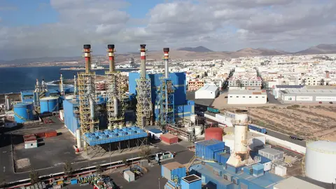 Central de Unelco, en Puerto del Rosario