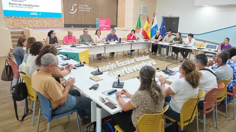 Primera sesión del Consejo Escolar Insular.